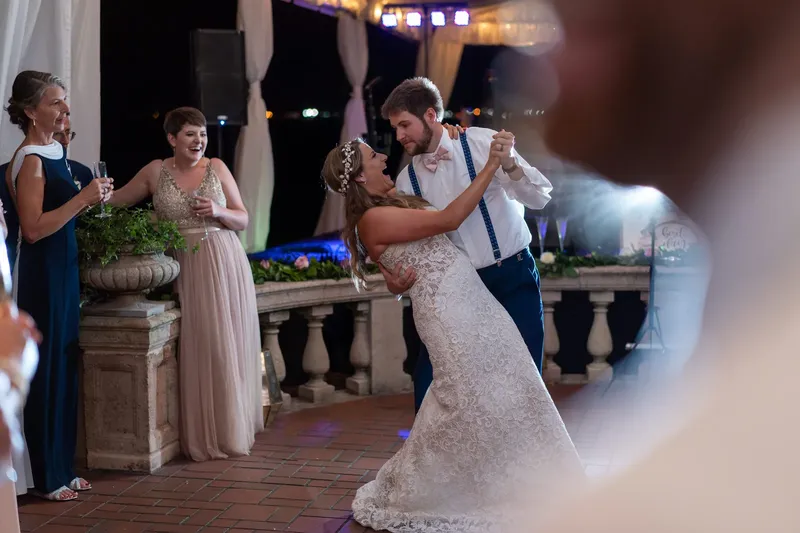 Epic wedding celebration at Epping Forest Yacht Club