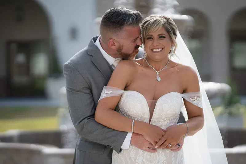 Romantic moment at Epping Forest Yacht Club Jacksonville