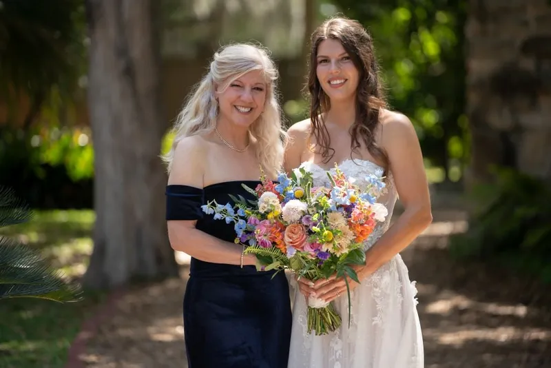 Wedding reception at Fountain of Youth pavilion St. Augustine