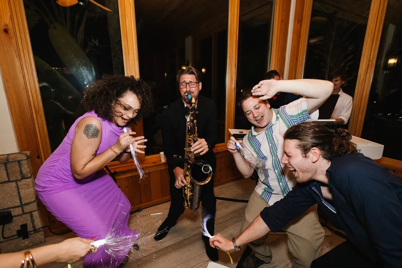 Live saxophone wedding entertainment by COS Celebrations - available for Orlando weddings
