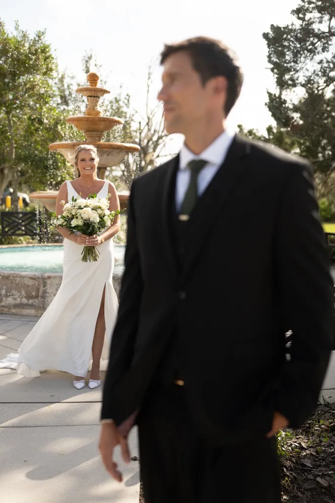 First dance at River House wedding reception