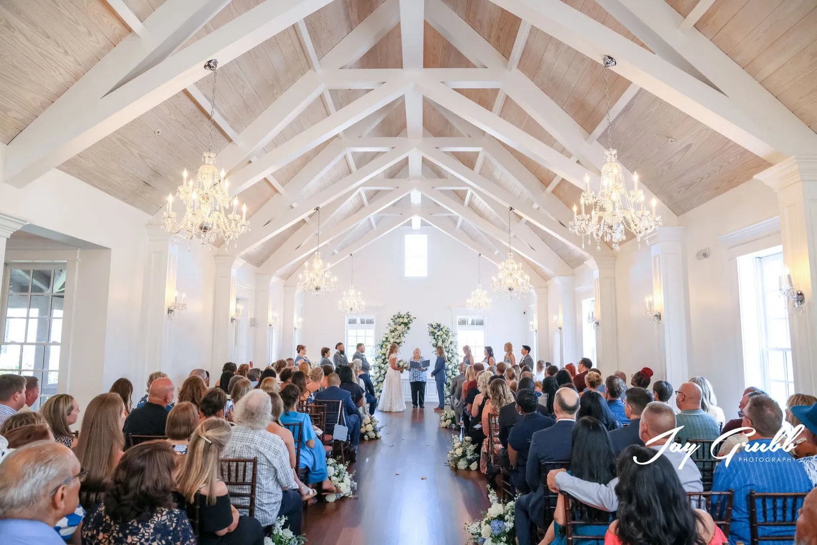 Villa Blanca wedding ceremony at The White Room St. Augustine