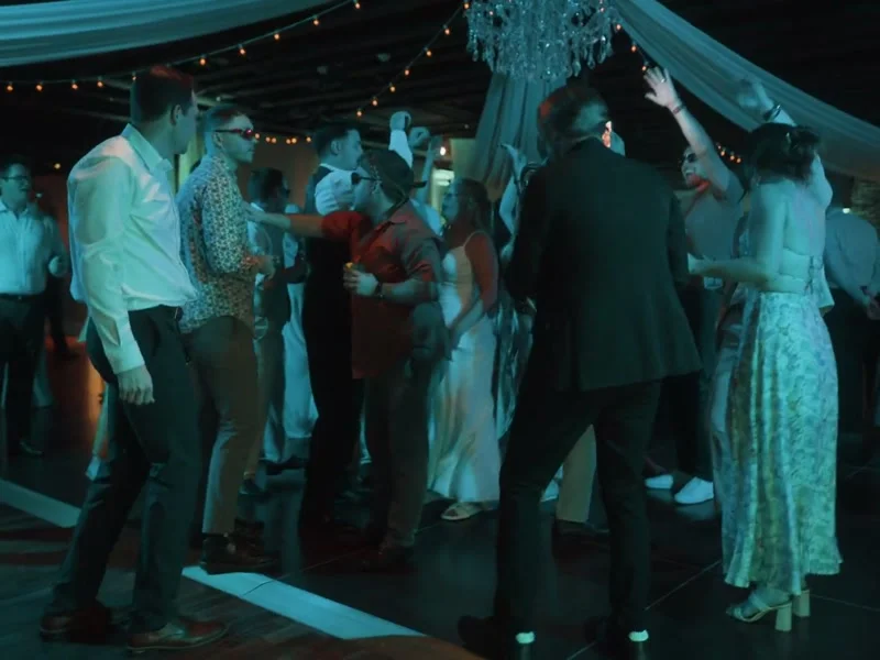 St. Augustine wedding reception at The White Room with COS Celebrations